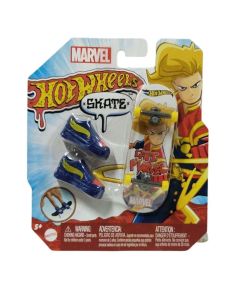 Hot Wheels Skates Entertainment Fingerboards (Captain Marvel) for Boys 5 years up