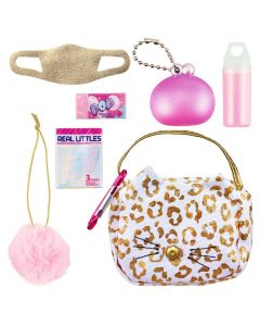 Real Littles S2 Mini Handbag Single Pack Toys for Girls - Leopard For Girls 6 years up