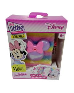 Real Littles Lock & Key Disney Mini Journals with Disney Themed Working Surprises Arts & Crafts - Minnie Mouse Toys For Girls 3 years up