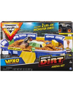 Monster Jam Dirt Arena Playset for Boys 3 years up