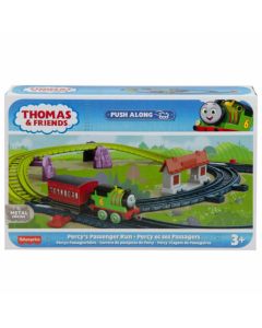 Thomas and Friends Push-Along Die-Cast Toy Train Engine (Percy) for Boys 3 years up