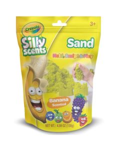 Silly Scents 130g Play Sand (Banana) for Kids 3 years up