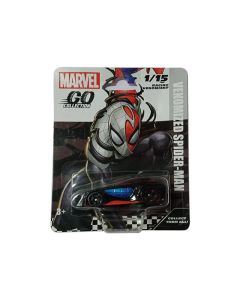 Disney Marvel Go Die-cast Racing Vehicle Venomized Spider-Man for Boys 3 years up