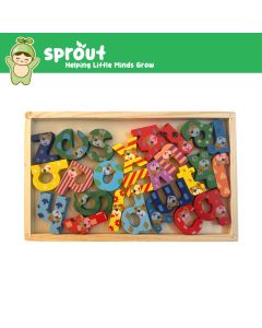 Sprout Wooden Alphabet Toy