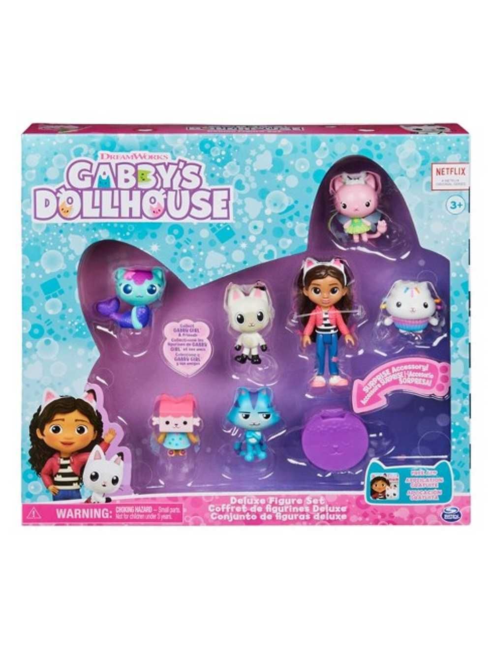Gabby's Dollhouse, 8-inch Gabby Girl Travel Doll, Toys for Kids Ages 3 and  Up