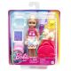 Barbie Chelsea Doll And Accessories Travel Set With Puppy 2.0 for Girls 3 years up