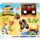 Hot Wheels Monster Trucks Launch and Bash Playset for Boys 3 years up