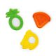 Bright Starts Juicy Chews 3 Pack Textured Teethers Infant Toys for 3 Months old and up