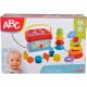 Starkids ABC Baby Playset, Stacking Ring Pyramid, Baby Toys for Ages 1 Year Old Up