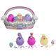 Hatchimals Alive Spring Basket Self-Hatching Eggs With 6 Mini Figures For Girls 3 Years Old And Up