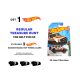 Buy 3 Random Basic Cars Hot Wheels and Get Regular 95 Jeep Cherokee Toys for Boys 3 Years up