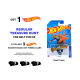 Buy 3 Random Basic Cars Hot Wheels and Get Regular T-hunt Mad Propz Toys for Boys 3 Years up