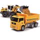 Dickie Toys Volvo Construction Twin Pack for Boys 3 years up