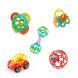 Kids II Soothers & Shakers 5 Pc Gift Set Infant Toys for 0 Months old and up