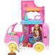 Barbie Family Chelsea Camper Van Transforming Vehicle Playset with Accessories For Girls 3 Years Up