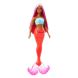 Barbie Dreamtopia Fairytale New Core Mermaid Dolls With Red Ombre Fins For Girls 3 Years Old And Up
