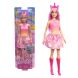 Barbie Fairytale New Core Unicorn Dolls With Pink Rainbow Colour Fantasy Hair & Glittery Knee-High Boots For Girls 3 Years Old And Up
