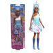 Barbie Fairytale New Core Unicorn Dolls With Blue Rainbow Colour Fantasy Hair & Glittery Knee-High Boots For Girls 3 Years Old And Up
