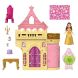 Disney Princess Stackable Doll + Playset Assortment - Belle's Castle Playsets For Girls 3 years up