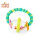 Bright Starts Grab & Spin Rattle & Teether Baby Toy