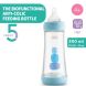 Chicco Perfect 5 Baby Bottle Fast Flow 300ml For 4m+  (Blue)