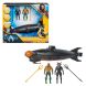 Aquaman 4" Black Manta Sub  Lights & Sounds With Action FiguresÃƒâ€šÃ‚Â  For 4 Years And Up