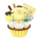 Keeppley Sanrio Cupcake Series - Pompompurin Banana Cupcake Building Block Toys for Girls 6 Years up