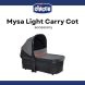 Chicco Mysa Light Carrycot - Black Satin