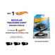 Buy 3 Random Basic Cars Hot Wheels and Get Regular T-Hunt '47 Chevy Fleetline Toys for Boys 3 Years up	
